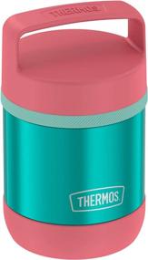 img 3 attached to 🍱 Thermos Stainless Steel Vacuum 10 Ounce Food Jar, Teal - Ideal for On-the-Go Meal Storage!