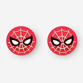 img 4 attached to 🕷️ Spider-Man Silicone Thumbstick Grip Cap for PS5, PS4, PS3, Xbox 360, Xbox One, Switch Pro, Wii u Controllers