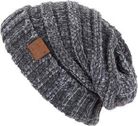 img 4 attached to H 6100 620608 Oversized Slouchy Beanie Kaleidoscope Outdoor Recreation and Hiking & Outdoor Recreation Clothing