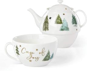 img 1 attached to 🍵 Lenox 885855 Tea For One: Elegant & Practical Tea Set for Solo Moments