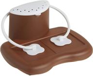 efficiently whip up delicious microwave s'mores with the progressive prep solutions maker, brown/white logo