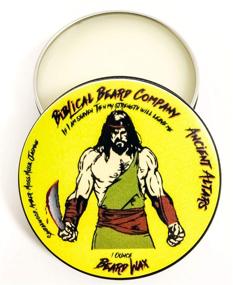 img 4 attached to Biblical Beard Company Beard and Mustache Wax - Ancient Altars Scent - Crafted in the USA