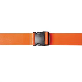 img 1 attached to 🍊 Bright Orange Infection Control Gait Belts - 60" Length