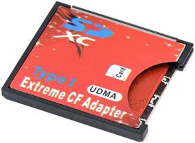 img 3 attached to 📷 QUMOX адаптер карты памяти SD to CF: с поддержкой Wi-Fi для карт SDHC, SDXC и Wi-Fi.