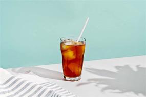 img 3 attached to 💪 Durable SOFi Paper Drinking Straws: 200 Straws that Stay Intact, Don't Bend or Melt!