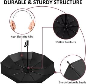 img 2 attached to Yoobure Umbrella Lightweight Portable Umbrellas Umbrellas and Folding Umbrellas