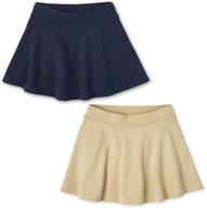 girls' uniform ponte clothing by the children's place logo