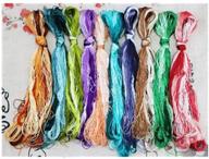 🧵 лилит ли набор для ручной вышивки украшений из шелковых нитей - китайские рекомендуемые нитки высокого качества (1.50 цвет-1) логотип