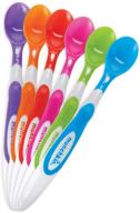 🥄 soft tip infant spoons 6 pack by munchkin: perfect utensils for your baby's mealtime logo