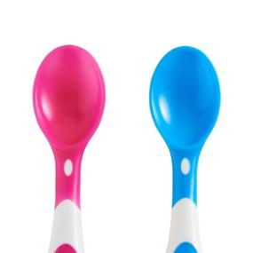 img 3 attached to 🥄 Soft Tip Infant Spoons 6 Pack by Munchkin: Perfect Utensils for Your Baby's Mealtime