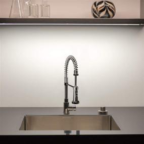 img 2 attached to 🚰 Premium Quality MENSARJOR Undermount Kitchen Sink - 16 Gauge Single Bowl SUS304 Stainless Steel (22.6 X 18 X 10)