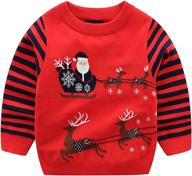 👶 baby boys' cotton pullover sweatshirt - casual crewneck long sleeve toddler top t-shirt for outdoor activities logo