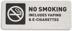 img 3 attached to 💨 Architectural Smoking Vaping Cigarettes Sign: Enhance Your Space with Style!