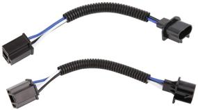 img 4 attached to 🔌 Адаптер-коннектор на фару H13 к H4 для 7-дюймового LED фонаря на Джип Вранглер JK TJ грузовиков - набор из 2 штук
