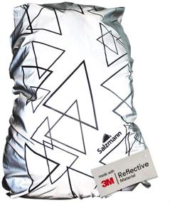 img 4 attached to 🎒 Salzmann 3M Reflective Backpack Cover: High Visibility, Waterproof & Weatherproof for Cycling, Running, Hiking & More