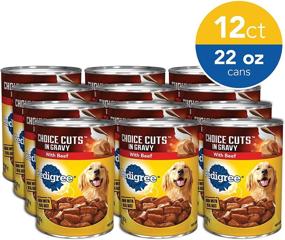 img 3 attached to Pedigree Choice CUTS in Gravy Adult Wet Dog Food, 22 oz., Pack of 12 Cans