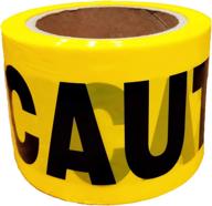 kingplast yellow caution tape roll logo