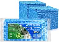 aidea cleaning wipes-80ct(1 pack): reusable multi-purpose towels for efficient domestic cleaning логотип