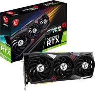 msi gaming geforce rtx 3080 ti 12gb gdrr6x 320-bit hdmi/dp nvlink torx fan 3 ampere architecture oc graphics card - rtx 3080 ti gaming x trio 12g логотип