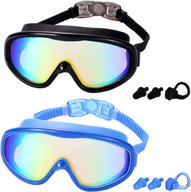 goggles swimming glasses protective adult logo