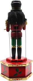img 3 attached to Musical Nutcracker Wooden Music Box Seasonal Decor