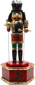 img 4 attached to Musical Nutcracker Wooden Music Box Seasonal Decor