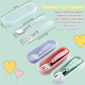 img 3 attached to Acehome Stainless Dishwasher Children Flatware Feeding