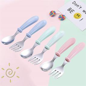 img 1 attached to Acehome Stainless Dishwasher Children Flatware Feeding