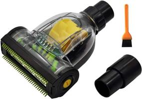 img 4 attached to 🧹 Efficient EZ SPARES Mini Turbo Floor Brush & Bed Clean Crevices Tool - Universal 32mm 1.25inch Vacuum Cleaner Attachment, Ideal for Most Vacuum Brands