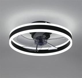 img 4 attached to Ceiling 19 7LED Lighting Invisible Enclosed Lighting & Ceiling Fans