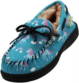 img 4 attached to NORTY Little Moccasin Slipper 41525 1MUSLittleKid Boys' Shoes