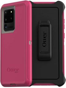 img 4 attached to Чехол OtterBox DEFENDER SERIES SCREENLESS EDITION для Galaxy S20 Ultra/Galaxy S20 Ultra 5G (ТОЛЬКО — Не совместим с другими моделями Galaxy S20) — LOVE BUG (Малиново-розовый) (Голубая малина)