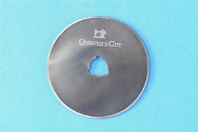 img 1 attached to High-Quality 60mm Rotary Blades for Quilters, 10-Pack - Compatible with Olfa, Fiskars, Martelli, Truecut