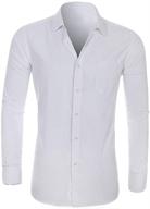 👔 cloudstyle men's slim fit casual business cotton shirts логотип