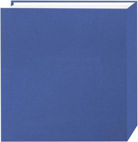 img 3 attached to 📸 Запечатлите воспоминания стильно с помощью альбома для фото Pioneer 100 Pocket с тканевой обложкой в небесно-голубом цвете.