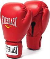 🥊 everlast boxing pro style training gloves - pink: enhance your boxing skills with style and comfort logo