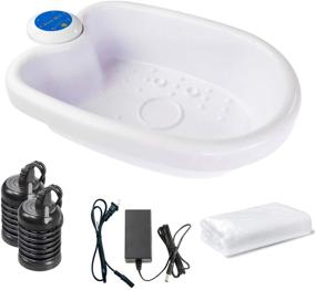 img 4 attached to 👣 Ionic Detox Foot Bath Machine: Ultimate Home Spa Kit for Personal Foot Cleanse and Beauty Spa Experience