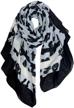 gerinly winter shawls cheetah scarf women's accessories logo