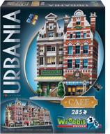 wrebbit urbania café 3d puzzle logo