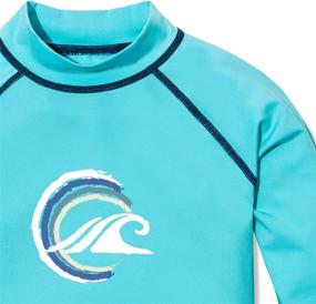 img 1 attached to TSLA Boys UPF 50+ Rash Guard Long Sleeve - Sun Protection Swim Shirt, UV Swimwear Top for Water Sports & Surfing