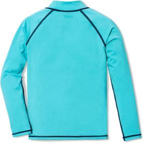 img 3 attached to TSLA Boys UPF 50+ Rash Guard Long Sleeve - Sun Protection Swim Shirt, UV Swimwear Top for Water Sports & Surfing