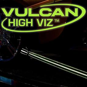 img 1 attached to 🏎️ Набор ремней VULCAN для крепления экзотического колеса автомобиля - 2 дюйма x 144 дюйма - 4 ремня - высокая видимость - безопасная рабочая нагрузка 3 300 фунтов.