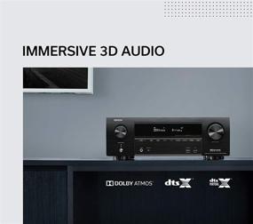 img 1 attached to Denon AVR-X1600H 4K UHD AV Receiver: 2019 Model, Dolby Atmos, 7.2 Channel, eARC Support, AirPlay 2, Alexa & HEOS