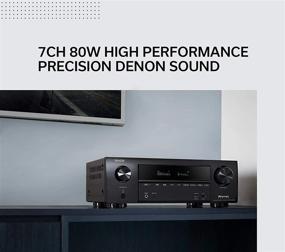 img 2 attached to Denon AVR-X1600H 4K UHD AV Receiver: 2019 Model, Dolby Atmos, 7.2 Channel, eARC Support, AirPlay 2, Alexa & HEOS