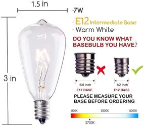 img 3 attached to 💡 High-Quality Edison Light Bulbs - 10 Pack Replacement for Long-lasting Brightness