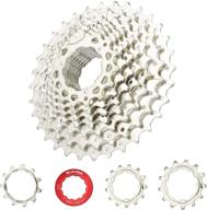 lightweight cysky 10-speed cassette | 11-25t/11-28t/11-32t/11-36t/11-40t/11-42t | compatible with mountain bike, road bicycle, mtb, bmx | fits sram, sunrace, shimano ultegra xt logo