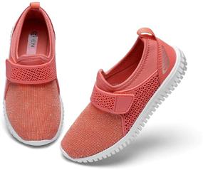 img 2 attached to Girls' Lightweight Athletic Sneakers - Running and Alternate Athletic Shoes