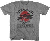 the karate kid 80s movie miyagi-do 👶 karate image toddler t-shirt: american classic graphic tee logo