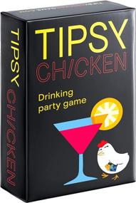 img 4 attached to 🍻 Tipsy Chicken Drinking Game: Unforgettable Card Games for Adults Party, Perfect Secret Santa Gift and Ultimate Party Entertainment