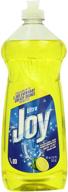 🍋 highly effective joy ultra dishwashing liquid, lemon scent, yellow, 30 ounce (value pack of 5) logo